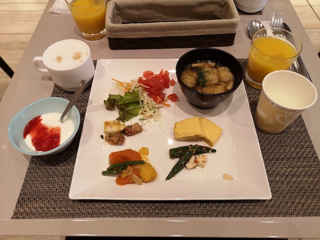 Lækker morgenmad i Japan