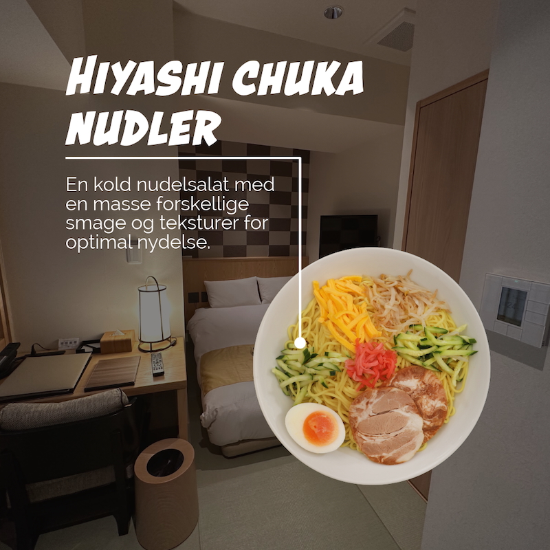 Hiyashi chuka nudler