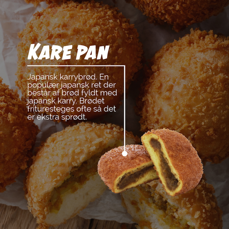 Kare pan - japansk karrybrød